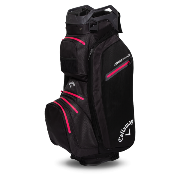 Callaway Org 14 HD Cart Bag - Blk/Char/Pink