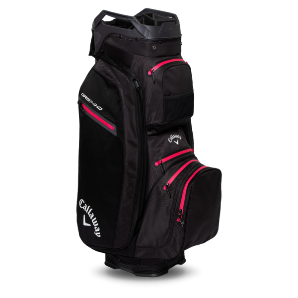 Callaway Org 14 HD Cart Bag - Blk/Char/Pink - Image 3