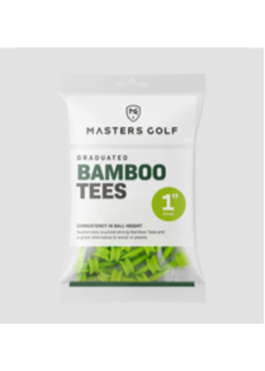 Masters Bamboo Tees 1"