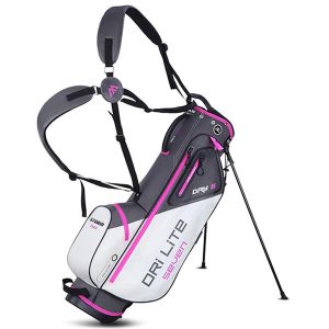 Big Max Dri Lite 7 G Stand Bag Charcoal-Silver-Fuschia