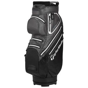 TaylorMade Storm Dry Cart Bag Black Grey White