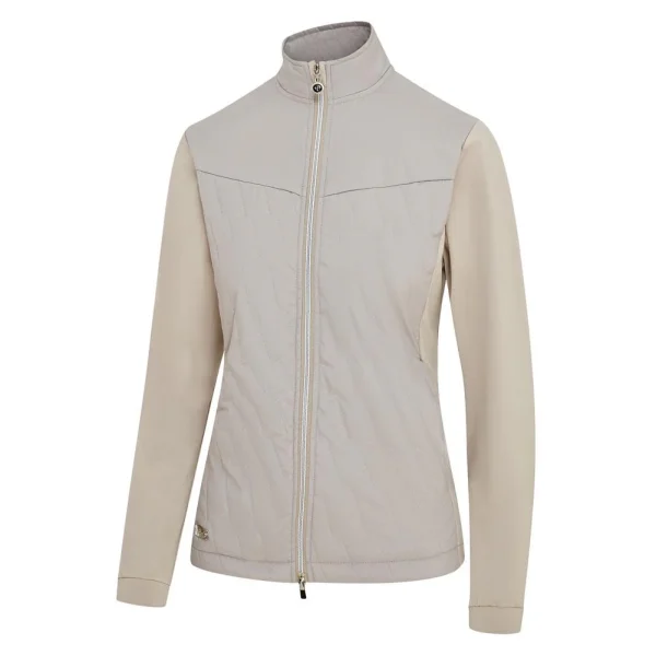 Island Green Ladies Padded Quilted Jacket – IGLJKT2378 - Image 2