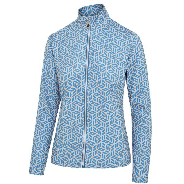 Island Green IGLTL2382 Ladies Golf Performance Top - Image 2
