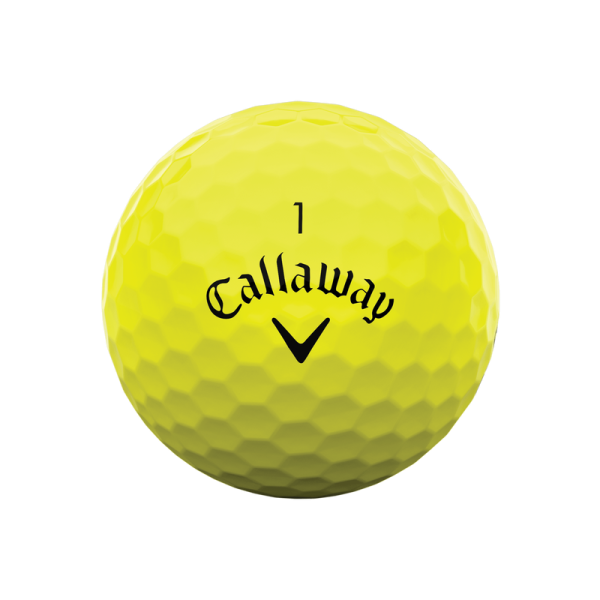 Warbird Distance+ Yellow Golf Balls - Image 3