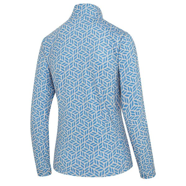 Island Green IGLTL2382 Ladies Golf Performance Top - Image 3