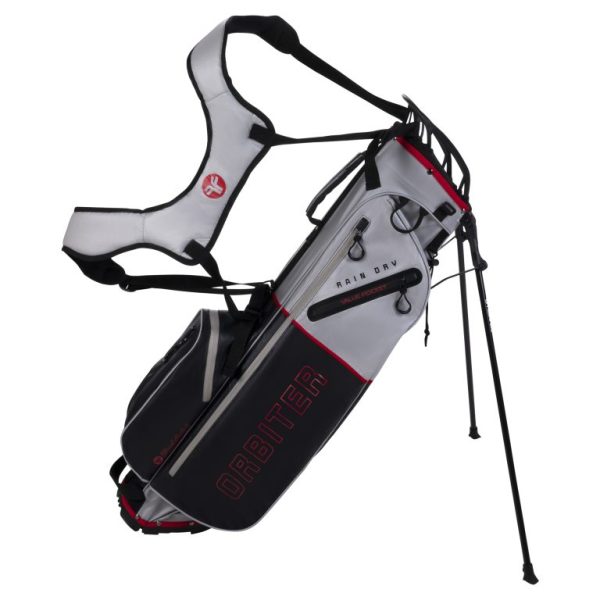 Fastfold Orbiter Standbag  Raindry Grey/Black/Red
