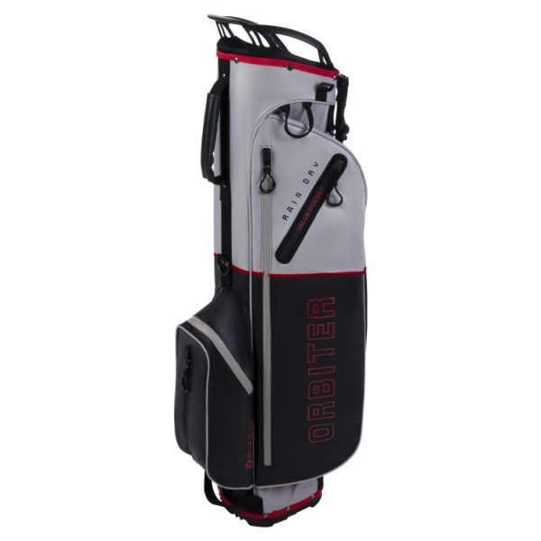 Fastfold Orbiter Standbag  Raindry Grey/Black/Red - Image 2
