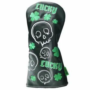 Legend Lucky Skull Driver Headcover - Black