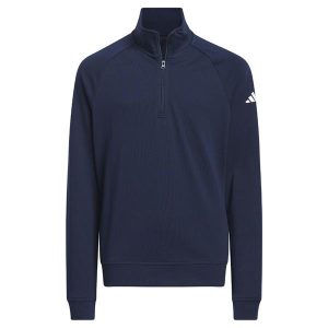 Adidas Junior Unisex ¼ Zip Layer Pullover Collegiate Navy