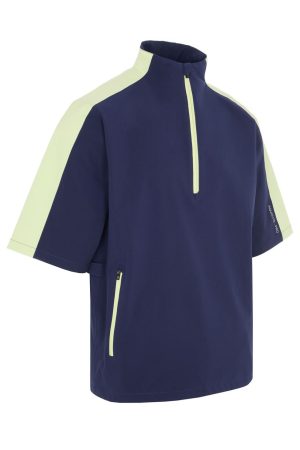 Proquip Aqualite Pro ½ Sleeve Top - Navy/Lime - PQAQUAPROHS