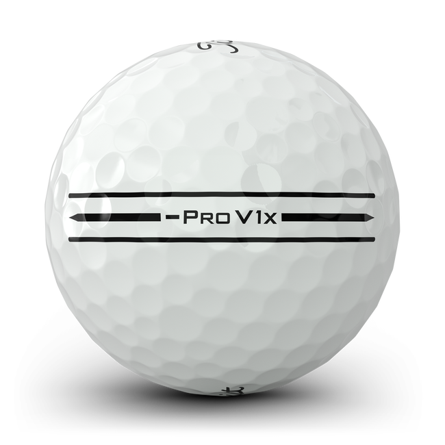 2026 Titleist Pro V1x Left Dash AIM Enhanced Dozen White - Image 4