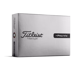 2026 Titleist Pro V1x Left Dash Golf Balls Dozen White