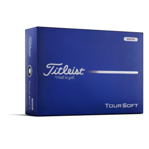 2026 Titleist Tour Soft Golf Balls Dozen White