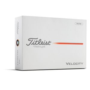 2026 Titleist Velocity Golf Balls Dozen White