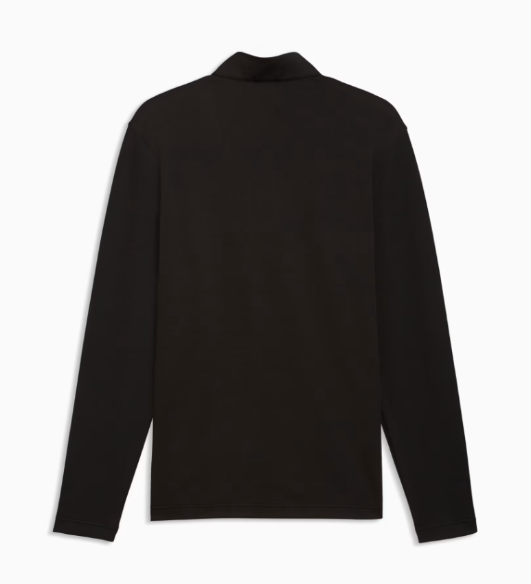 Puma Pure 3.0 Texture 1/4 Zip Midlayer - Black/White Glow - Image 2
